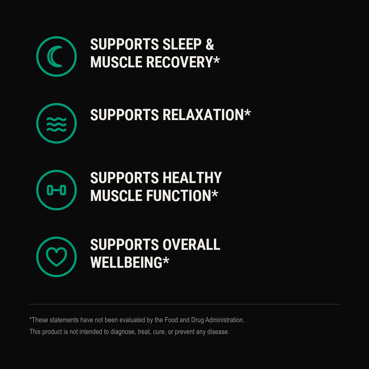 Monovits Magnesium Bisglycinate — benefit panel.