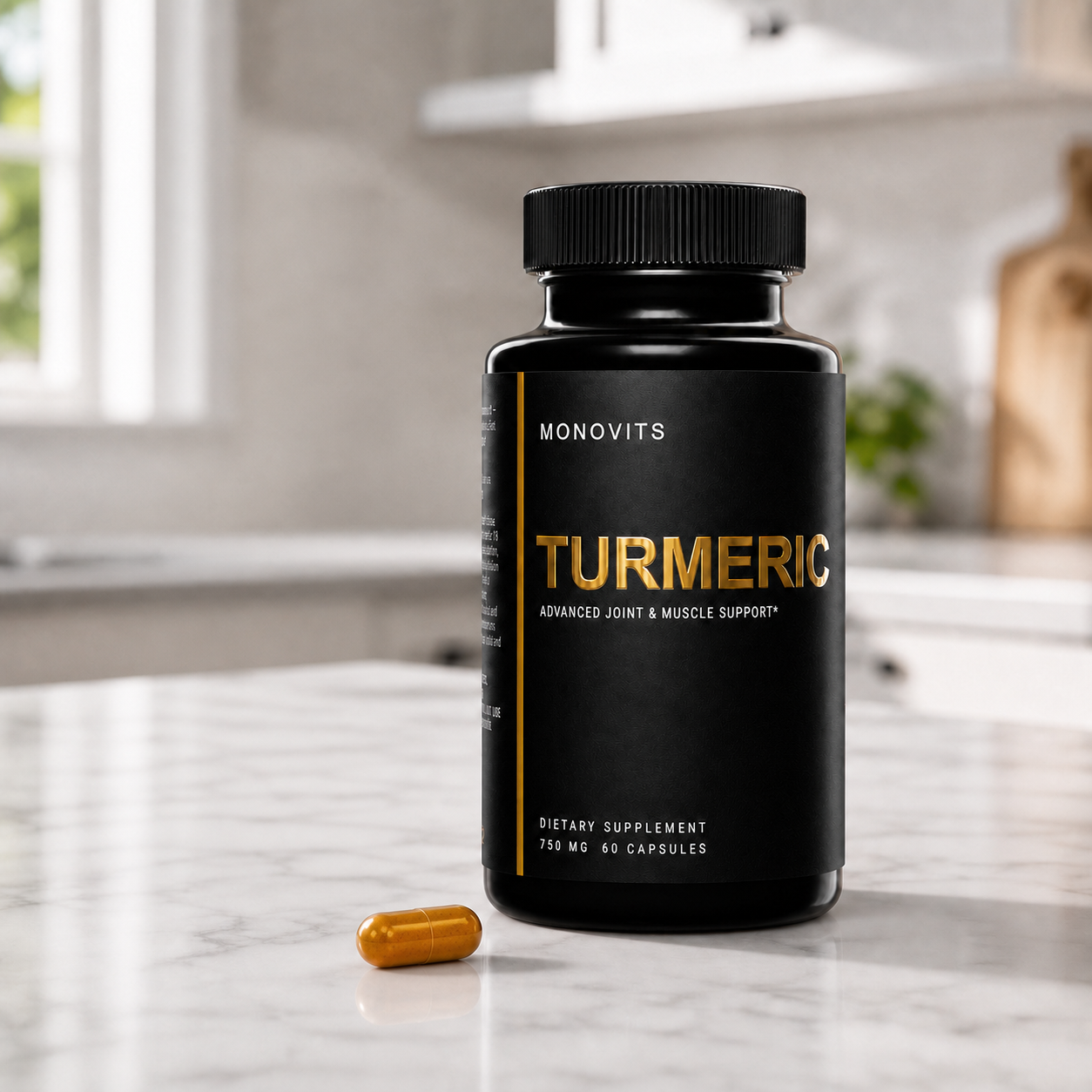 Monovits Turmeric 750mg — daylight lifestyle.